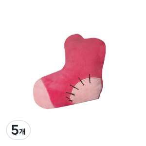강아지 천방지축 장난감, 자주양말, 5개