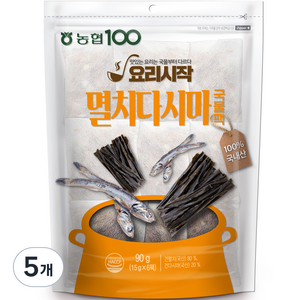 농협 멸치 다시마 국물팩 6p, 90g, 5개