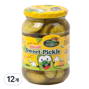 파머스가든 스위트피클 슬라이스, 520g, 12개