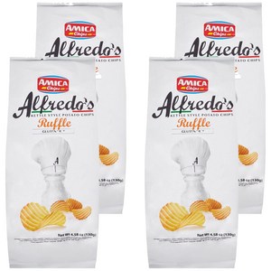 아미카칩스 알프레도 오리지널러플 감자칩, 130g, 4개