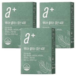 뉴트리모어 액티브 플러스 엽산 400, 30정, 3개