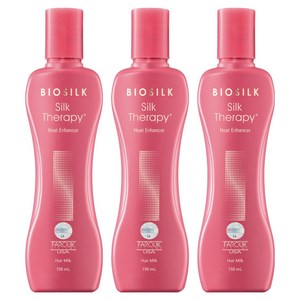 실크테라피 히트 인핸서 모발 강화 헤어 밀크, 150ml, 3개