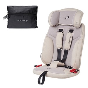 순성 빌리 프로 휴대용 카시트 ISOFIX 2026, 밀키베이지