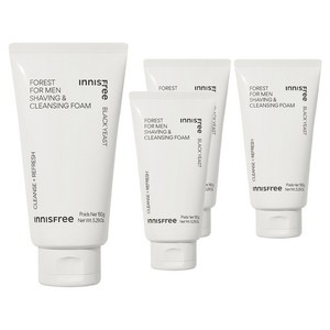 이니스프리 포레스트 쉐이빙 & 클렌징 폼, 150g, 4개