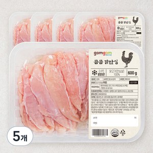 곰곰 닭안심 (냉장), 600g, 5개