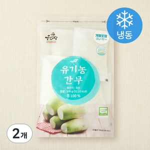유기가공식품 인증 간무 10입 (냉동), 300g, 2개