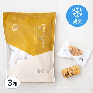 창억떡 입안가득 달콤한 약식 (냉동), 500g, 1개입, 3개