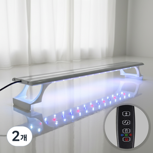 모비딕 안핑크 풀스펙트럼 어항 LED 조명 AP-350S, 2개