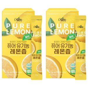 천호엔케어 퓨어 유기농 레몬즙, 300g, 2개