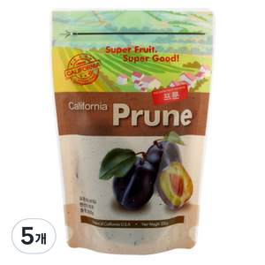 딜라잇가든 건조 프룬, 200g, 5개