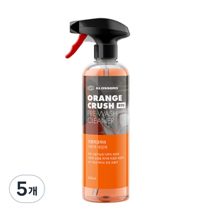 글로스브로 오렌지크러시 알티유 다목적 실외세정제, 500ml, 5개