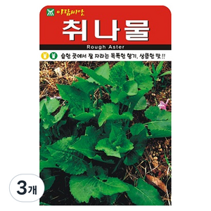 아람종묘 취나물 씨앗 1000p, 3개
