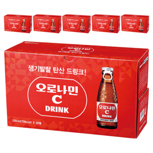 오로나민씨 탄산 드링크, 120ml, 60개