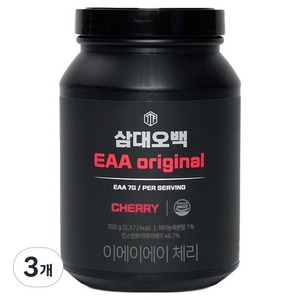 삼대오백 EAA 아미노산 체리맛, 700g, 3개