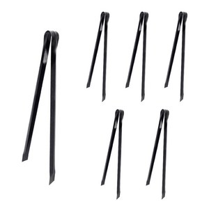 월드크린 숯집게 45cm, 검정, 6개