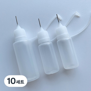 콩콩 도시락 꾸미기 볼터치용 소스통 3p 세트, 혼합색상, 10세트
