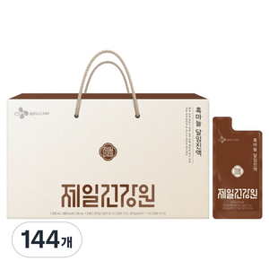 CJ웰케어 제일건강원 흑마늘 달임진액, 144개, 50ml