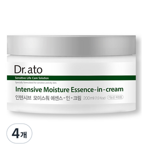 닥터아토 인텐시브 모이스춰 에센스 인 크림, 200ml, 4개