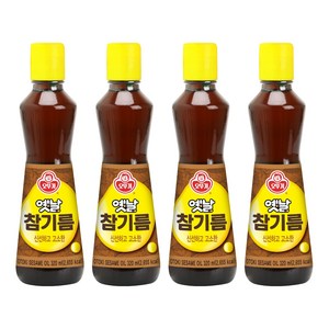 오뚜기옛날 참기름, 320ml, 4개