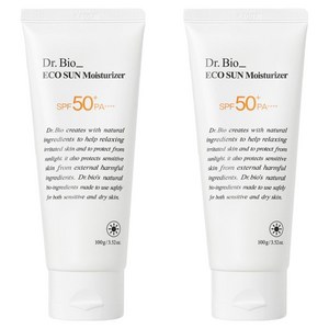 닥터바이오 에코 선크림 SPF50+ PA++++, 100g, 2개