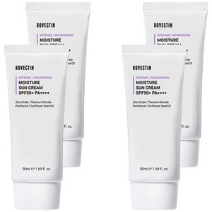 로벡틴 인텐스 모이스처 선크림 SPF 50+ PA++++, 50ml, 4개