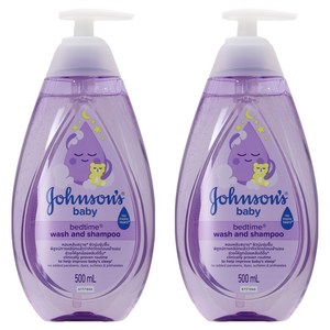 존슨즈베이비 베드타임 베이비 바스, 500ml, 2개