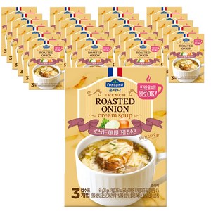 폰타나 프렌치 로스티드 어니언 크림 컵수프, 60g, 24개