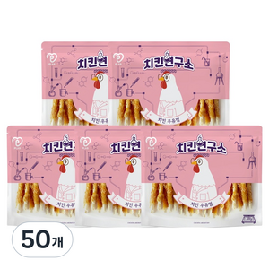 피랩 강아지 연구소 간식, 치킨 우유껌, 300g, 50개