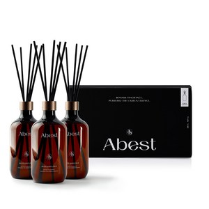 아베스트 디퓨저, 화이트머스크, 500ml, 3개