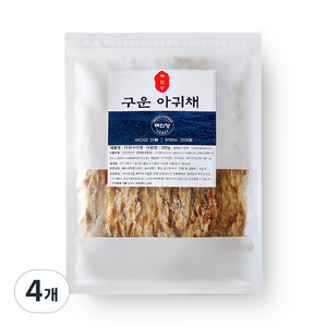 해인당 구운 아귀채, 200g, 4개