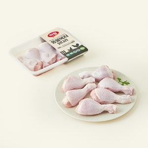 하림 동물복지 인증 닭다리 (냉장), 500g, 1개