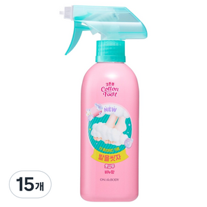 온더바디 코튼풋 발을 씻자 풋샴푸 비누향, 1개입, 15개, 385ml