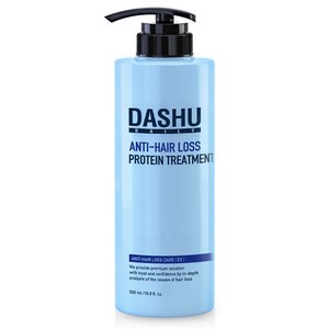 다슈 데일리 안티헤어로스 단백질 헤어트리트먼트, 500ml, 1개