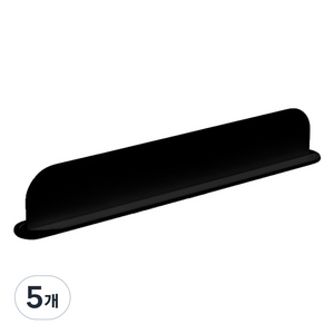 비블럭 싱크대 실리콘 물막이 가드, BLACK, 5개