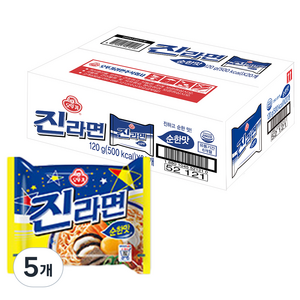 오뚜기 진라면 순한맛 120g, 100개