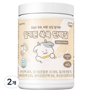 밀키튼 쑥쑥 단백질, 2개, 300g