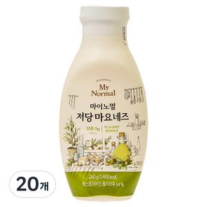 마이노멀 저당 마요네즈, 260g, 20개
