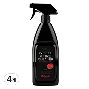 불스원 퍼펙션 휠 앤 타이어 크리너, 600ml, 4개