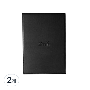 로디아 이퓨어 노트커버 no.16, 블랙, 2개