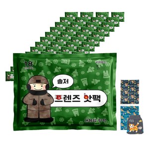 인라이프 국내 제조 포켓형 솔저 프렌즈 핫팩 150g, 60개