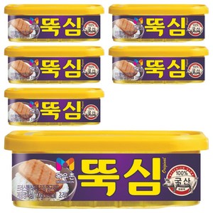 목우촌 뚝심, 120g, 6개
