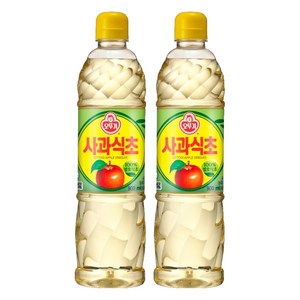 오뚜기 사과식초, 900ml, 2개