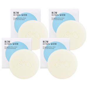 동구밭 아기비누 알로에, 100g, 4개