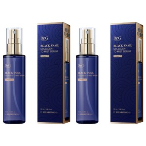 닥터지 블랙 스네일 콜라겐 투 미스트 세럼, 100ml, 2개