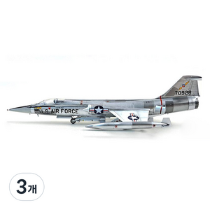 아카데미과학 미공군 F-104C 베트남전 프라모델 전투기, 3개