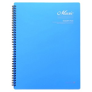 모닝글로리 음악파일 40매 50111-88764, 블루, 1개