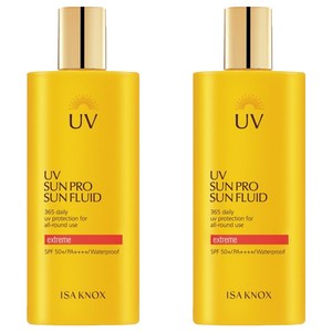 이자녹스 UV선프로 365 익스트림 선플루이드 SPF50+ PA++++, 70ml, 2개 골드박스 특가