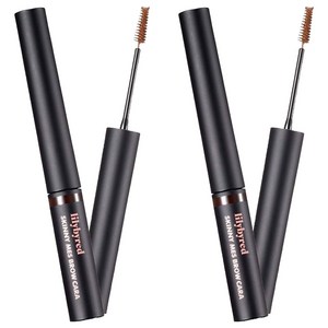 릴리바이레드 스키니 메스 브로우 눈썹 마스카라 3.5g, 03다크브라운, 2개