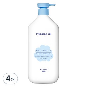 편강율 유아 주방세제, 750ml, 4개