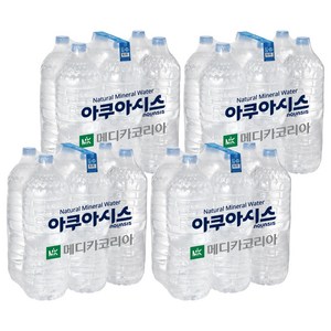 아쿠아시스 먹는샘물 무라벨, 2L, 24개 골드박스 특가